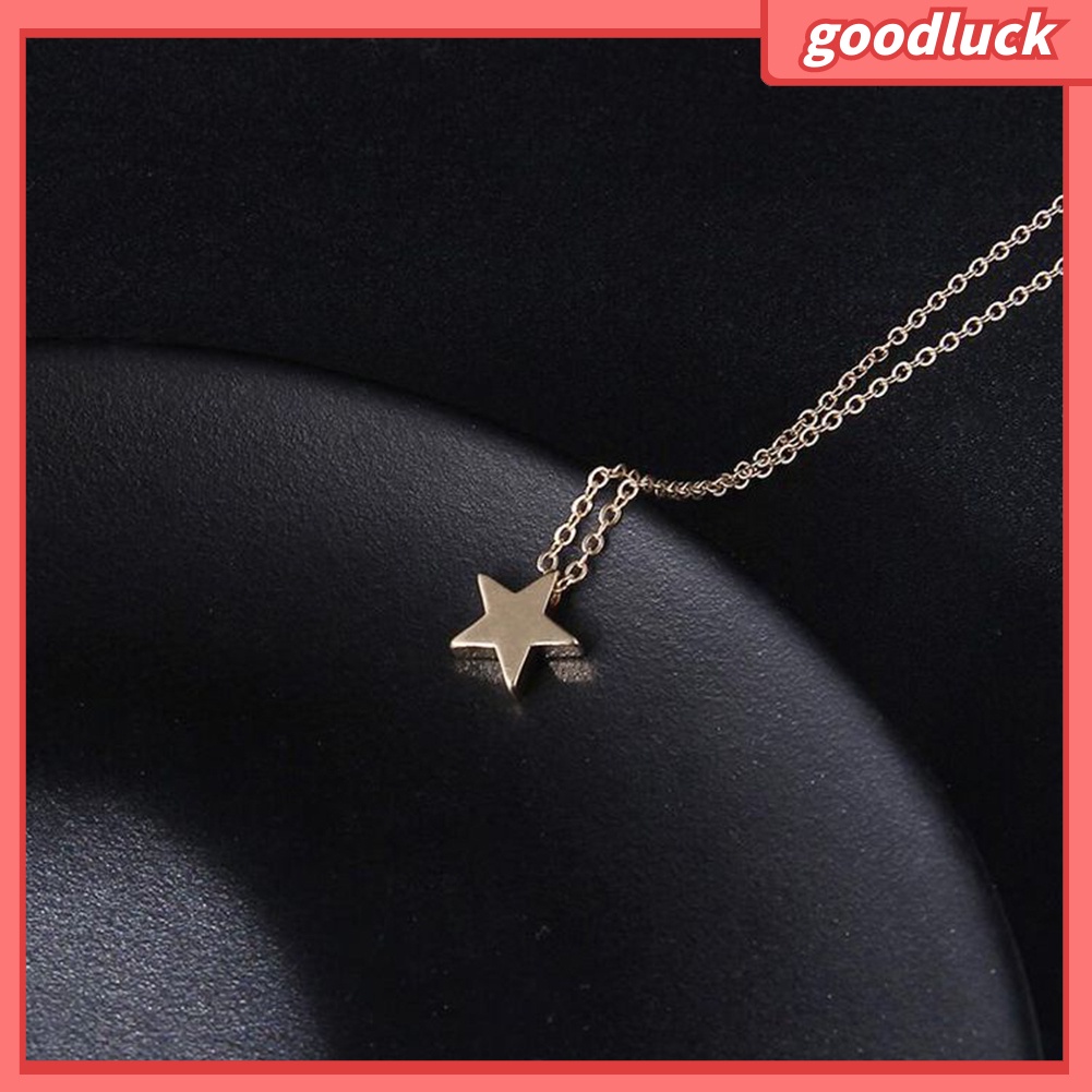 Dây Chuyền Nữ Chất Liệu Hợp Kim Mặt Hình Ngôi Sao
