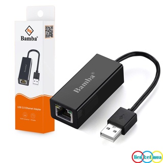 Usb to lan bamba - chuyển cổng usb ra cổng mạng rj45 100mbps