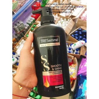 (CHÍNH HÃNG) Dầu Gội Tresemme Smooth & Shine  Thái Lan (Dạng Chai)