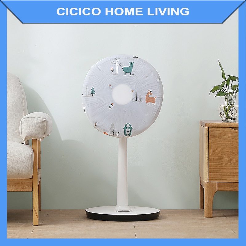 Bọc che bụi quạt Cicico A126 bọc quạt bọc chống bụi hiệu quả dùng cho quạt nhỏ