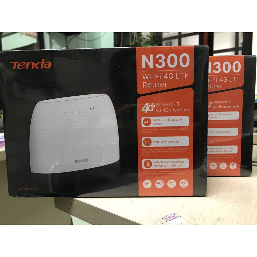 Bộ phát Wifi 4G03    /    3G/4G    /    Router WiFi N300 dùng Sim 4G LTE | BigBuy360 - bigbuy360.vn
