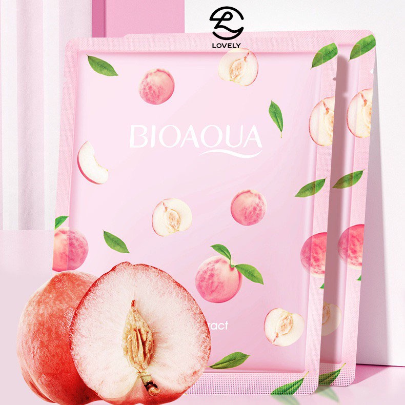[Chính Hãng] Mặt nạ giấy đào Bioaqua dưỡng ẩm làm trắng da gói 25gr- Nội địa Trung | BigBuy360 - bigbuy360.vn