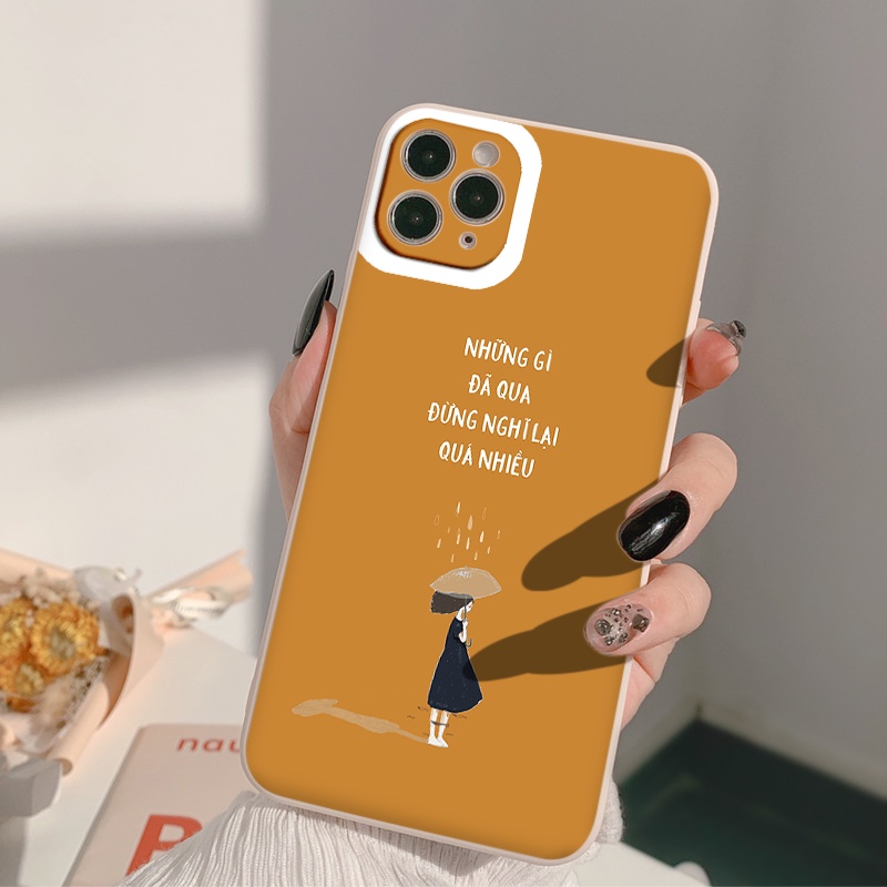CASE iphone Phát Triển Bản Thân &quot;Những Gì Đã Qua Đừng Nghĩ Lại Quá Nhiều&quot; Ốp iphone 6 đến 14promax