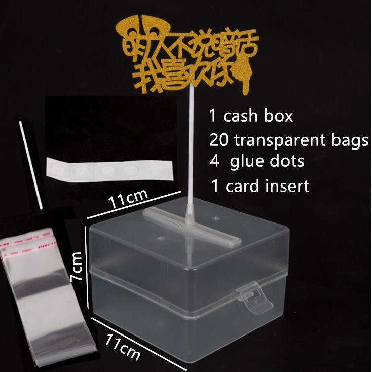 Set 20 Túi OPP Trong Suốt Đựng Bánh Có Khóa Kéo Tiện Dụng