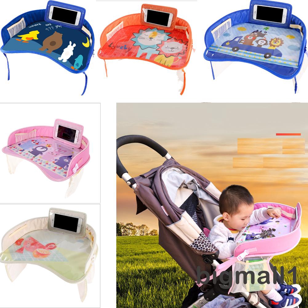 ღ𝓂ℰMulti function Car Safety Seat Plate Eating Table Stroller Kids Baby Chair Tray