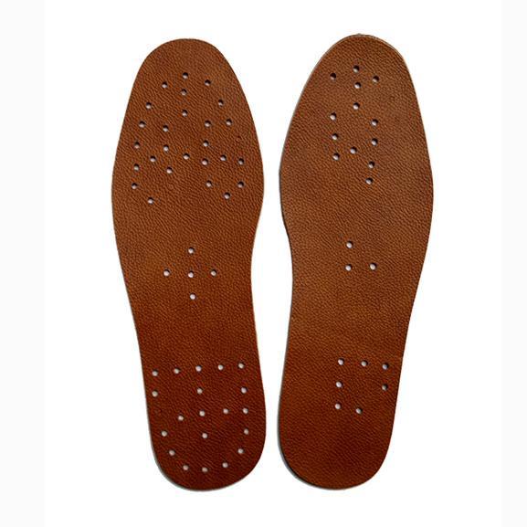 Lót giày da nam khử mùi cao cấp mang êm chân - Miếng lót giày da bò thật đi giày tây, thể thao, giày sneaker màu đen da