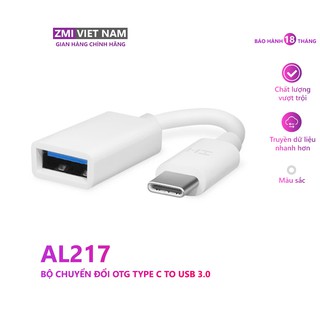 Dây cáp otg zmi al271 type c to usb 3.0 | bảo hành 18 tháng