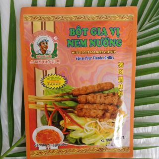 Bột Gia Vị Nem Nướng Kim Hưng 75g.