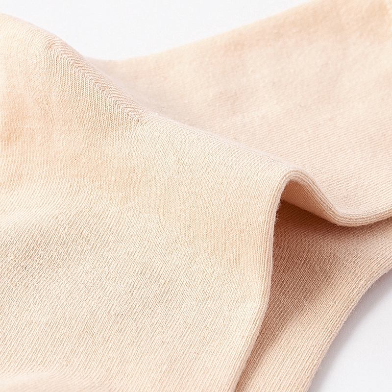 Đôi tất chân cotton mềm mại màu trơn dễ thương cho nữ