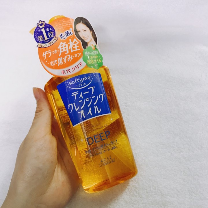 Dầu tẩy trang kose Softymo Deep Cleansing Oil Nhật Bản (chai 230ml)