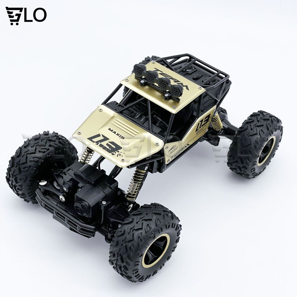 Xe Đua Địa Hình Điều Khiển Từ Xa Sóng 2.4g Tỉ Lệ 1:16 Mô Hình Rock Crawler