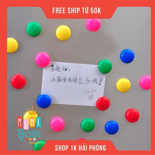 Nam châm dính bảng, dính tủ lạnh đính ghi chú, tranh ảnh
