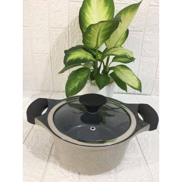 Nồi đá Stone cao cấp 20cm Lock&Lock LCA6202D