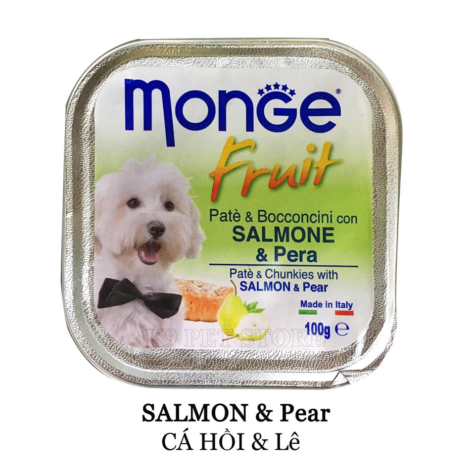 Pate cho chó MONGE - Nhập khẩu Ý 100gr