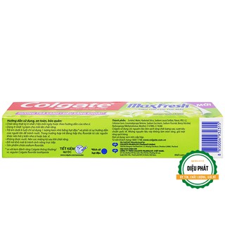 ⚡️ Kem Đánh Răng Colgate MaxFresh Trà Xanh 180g