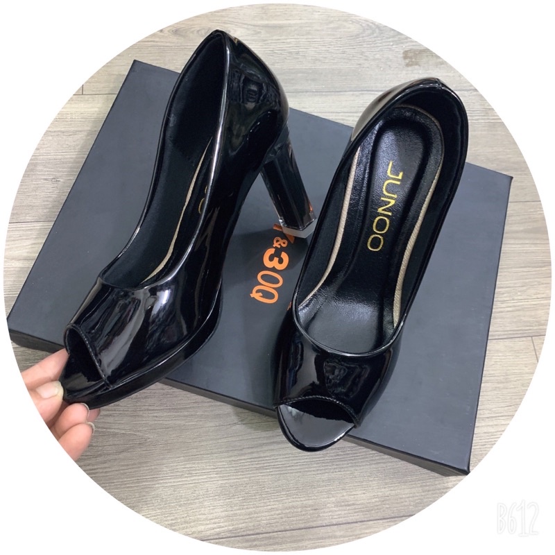 Giầy hở 10 p đế kép trước ( hình thật )