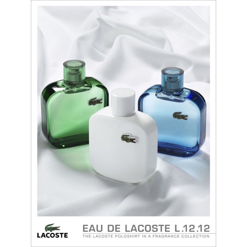 Nước hoa nam Lacoste L.12.12 eau de Lacoste Green Vert 100ML