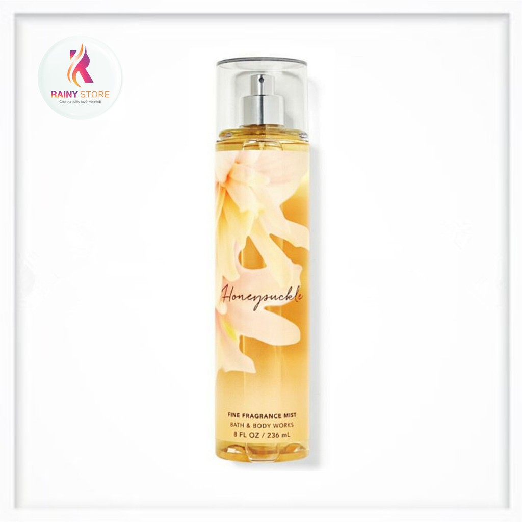 Xịt thơm toàn thân Bath & Body Works Honeysuckle 236ml