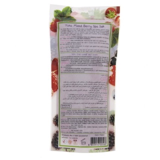 Muối cát Yoko Mixed Berry Spa Salt 300g
