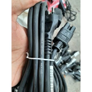 Dây nguồn Nexans của Úc Australia dài 1m8 đầu C15 có khấc giữa sài tốt. giá 1 sợi