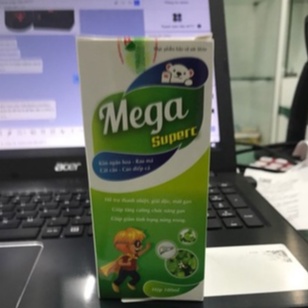 Mega Superc - Hỗ trợ thanh nhiệt, giải độc, tăng cường chức năng gan (hộp 100ml)