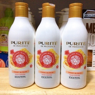combo 3 chai Sữa dưỡng thể Purité Dưỡng Ẩm Sữa Ong Chúa & Hoa Anh Đào 250ml