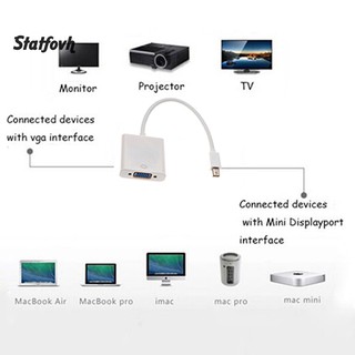 Cáp Chuyển Đổi Mini Dp Sang Vga Cho Macbook Pro