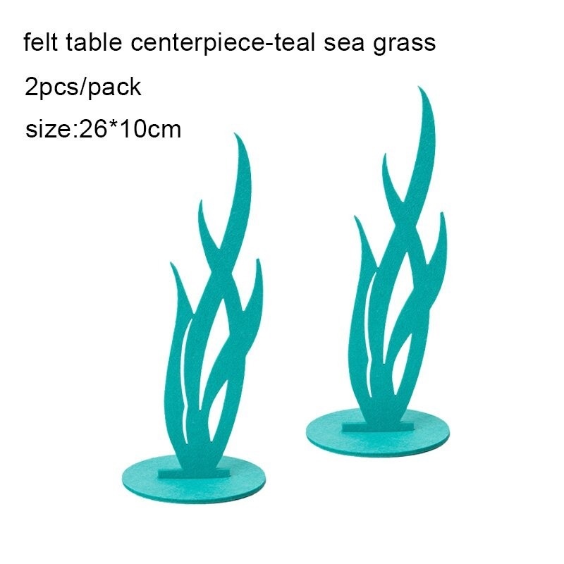 Set 2 Phụ Kiện Nàng Tiên Cá Trang Trí Tiệc Sinh Nhật Cho Bé