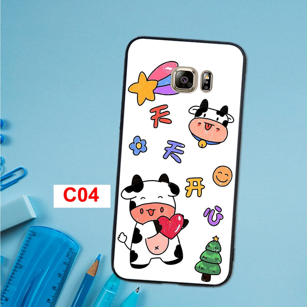 ỐP LƯNG SMASUSNG NOTE 5/S6/S6E/S7/S7E HÌNH BÒ SỮA SIÊU CUTE