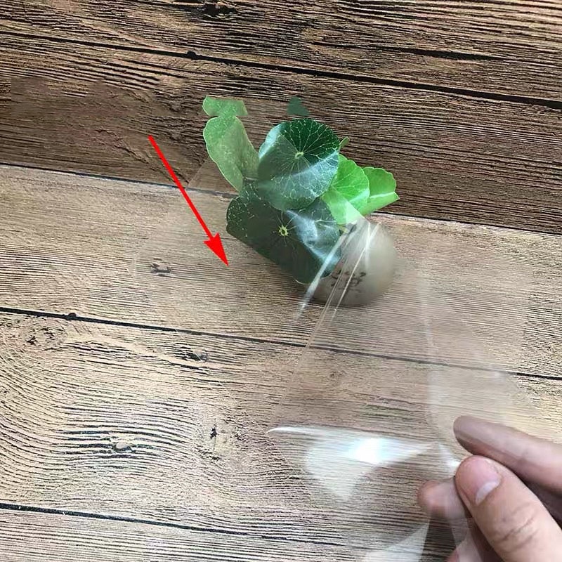 Keo 2 mặt trong suốt chuyên dụng làm ốp lưng, Móc Khóa, Diy- khổ 10x21cm