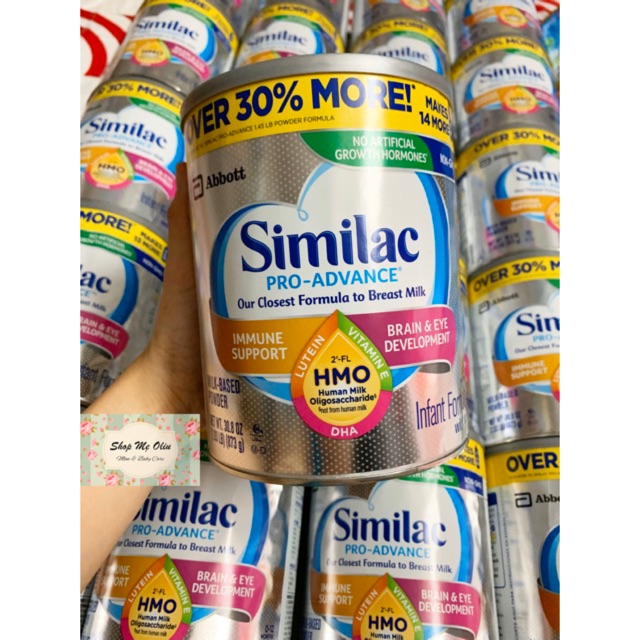 DATE 08/2023- Sữa Similac Pro-Advance HMO của Mĩ (ĐỦ BILL TARGET)