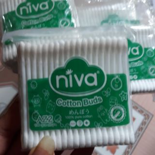 bông ngoáy tai Niva dành cho người lớn gói 100 que