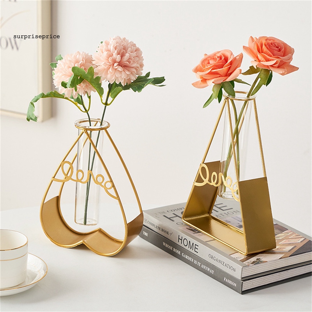 Lọ Hoa Bằng Thủy Tinh Trong Suốt Có Thể Gấp Lại Dùng Trang Trí Nhà Cửa