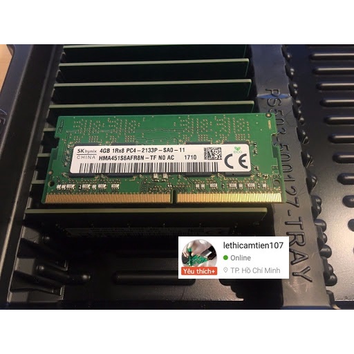 Ram DDR4 4GB DDR4 8GB bus 2400 2133 2866 pc laptop pc4 máy bàn