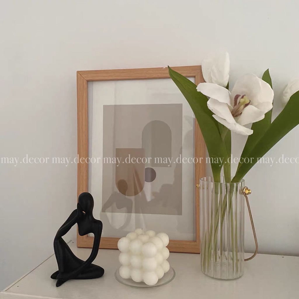 Nến thơm rubic đậu nành tự nhiên -may decor-