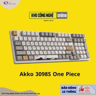 Bàn phím cơ AKKO 3098S One Piece (Hotswap / RGB / Foam tiêu âm / AKKO CS Jelly sw)