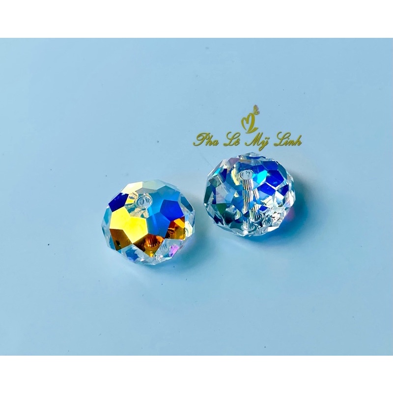 1 viên pha lê Swarovski bánh cam 12ly (chọn màu