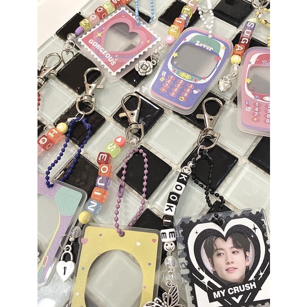 Keyring - móc khoá thay đổi hình và chữ