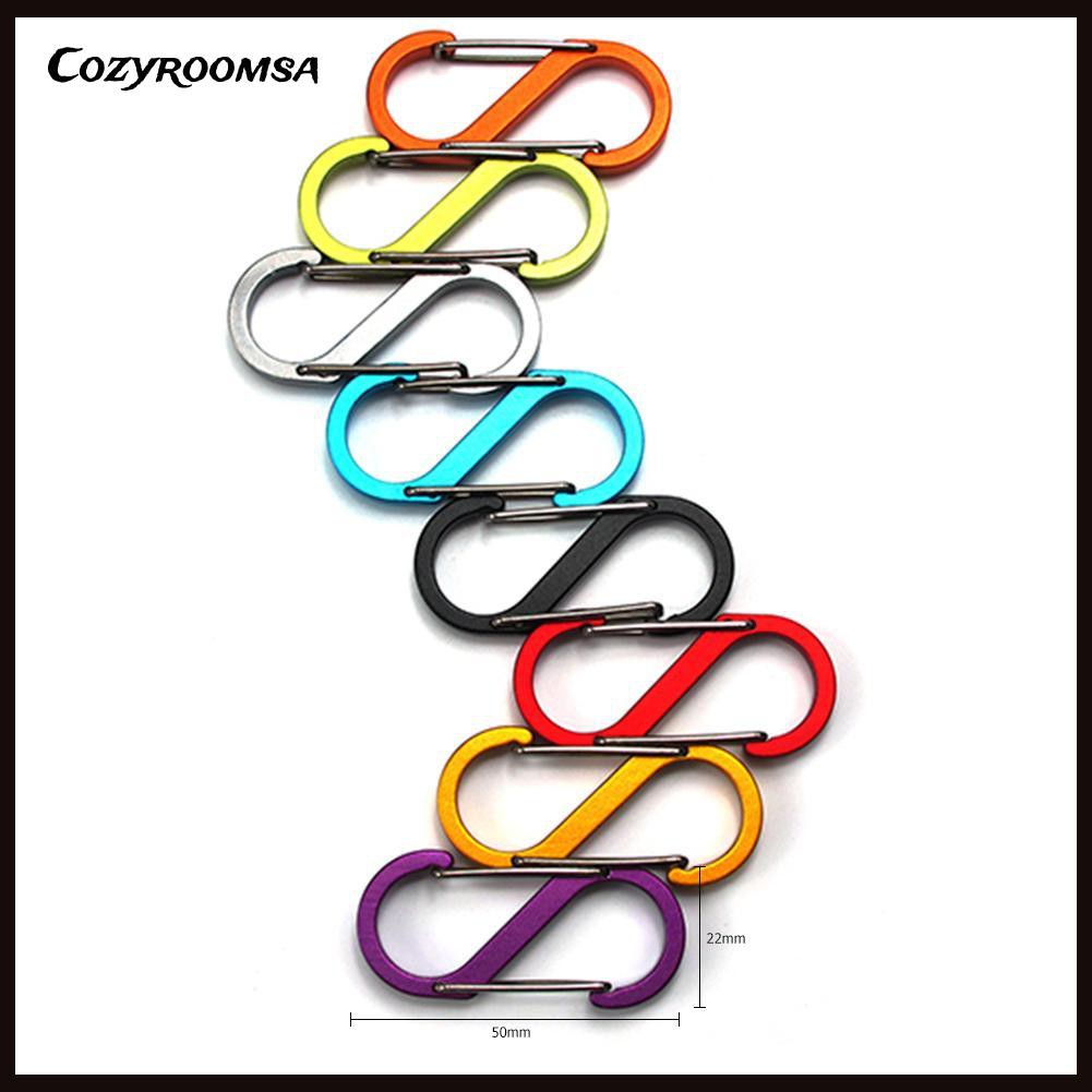 Móc Khóa Hình Số 8 Bằng Hợp Kim Nhôm Tiện Dụng