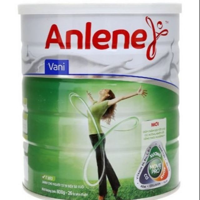 Sữa bột Anlena 850g 19 đến 40