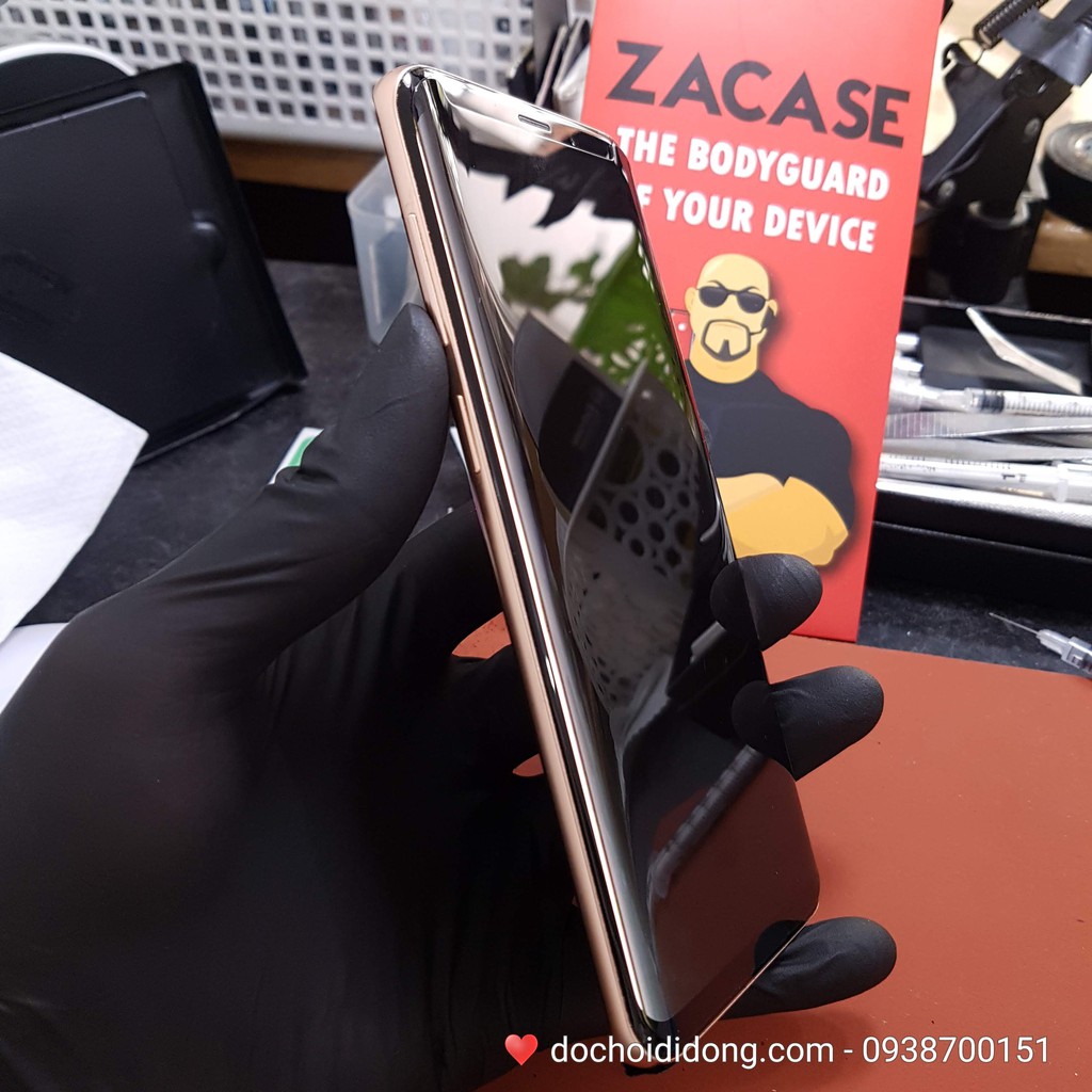 Dán Cường Lực Chống Nhìn Trộm Samsung S8/S8+ / S9/S9+ Zacase UV Cao Cấp