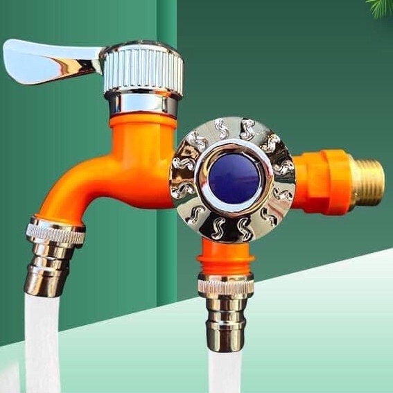 [HÀNG SẴN - GIÁ SỈ] Vòi Nước 2 Đầu Độc Lập, Đầu Chia Vòi Nước Thông Minh, Vòi Nước Đôi Độc Lập
