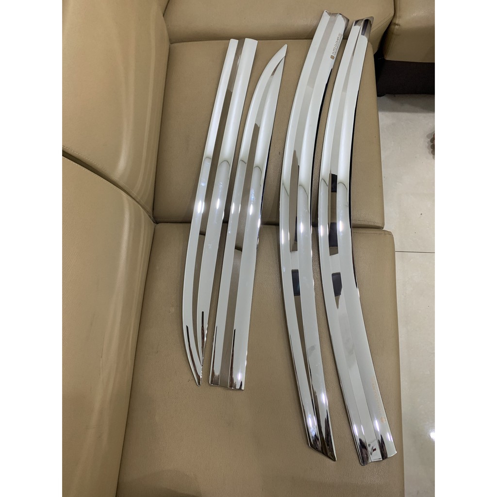 Bộ vè mưa mạ crom Xe Hyundai Grand i10 2014-2021 bản Sedan ( 2 đầu)