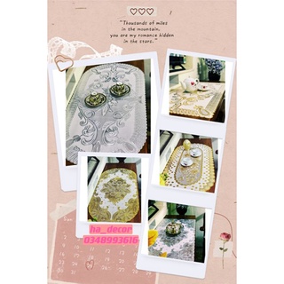 ^ RẺ VÔ ĐỊCH^ Khăn trải bàn Ren Hoa 30x45cm - HÀNG ĐẸP❤️ Ha_decor ^ HÀNG LOẠI 1 ^