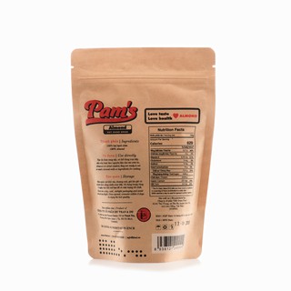 Hạt Hạnh nhân rang Pam's 250g