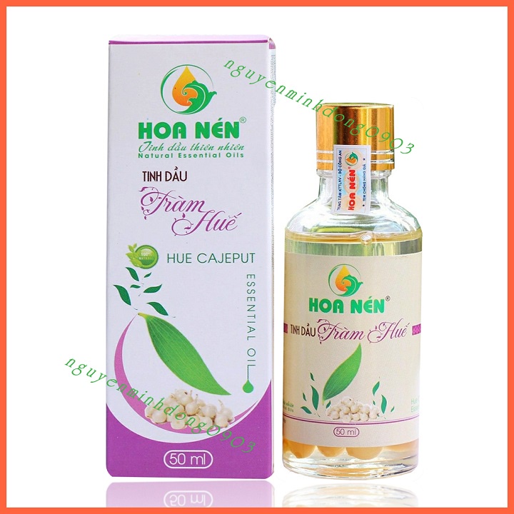 Tinh dầu Tràm Huế nguyên chất 50ml ngâm củ Nén