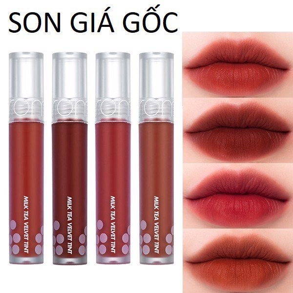 Son Kem Trà Sữa Romand Milk Tea Velvet Tint