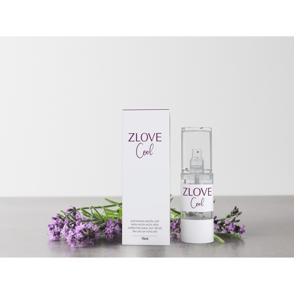 ZLOVE COOL [Chai 15ml] - Xịt phụ khoa kháng khuẩn, khử mùi vùng kín