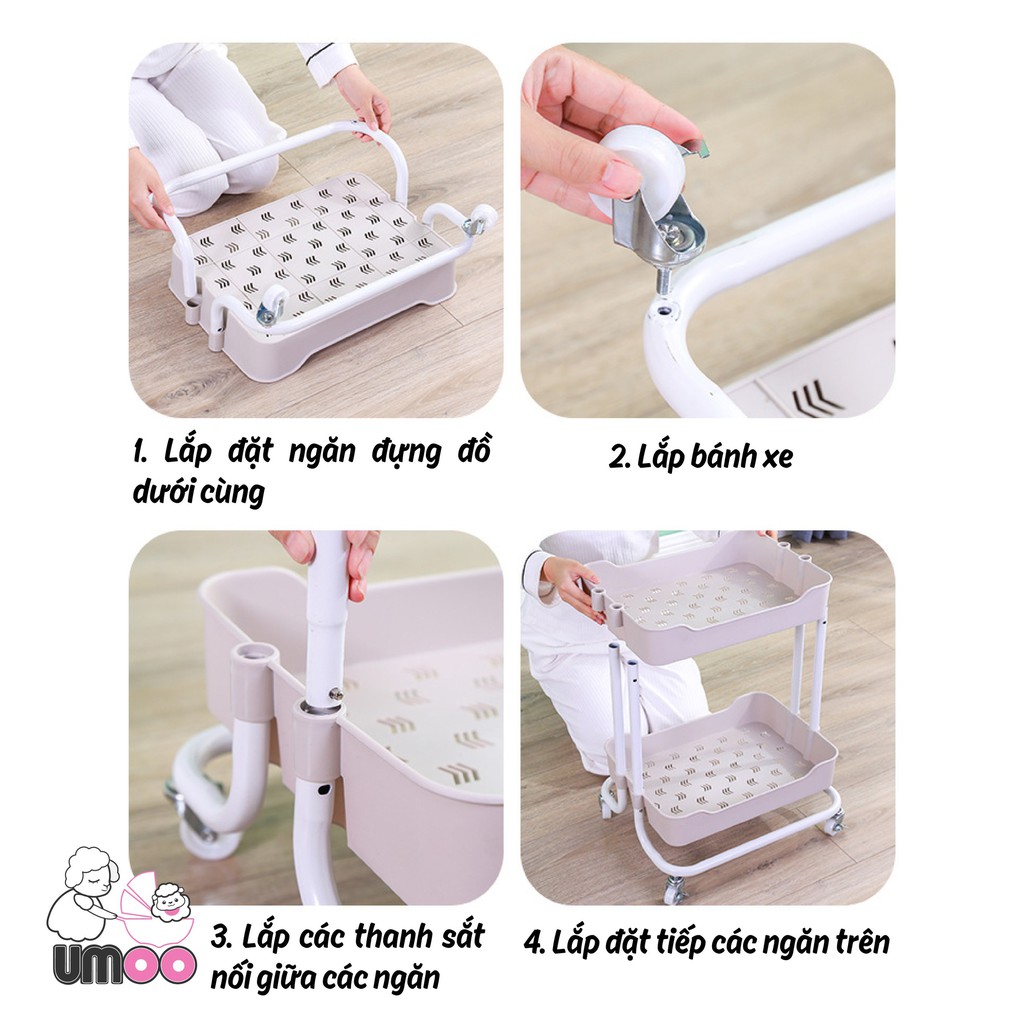 Kệ đa năng 3 tầng UMOO