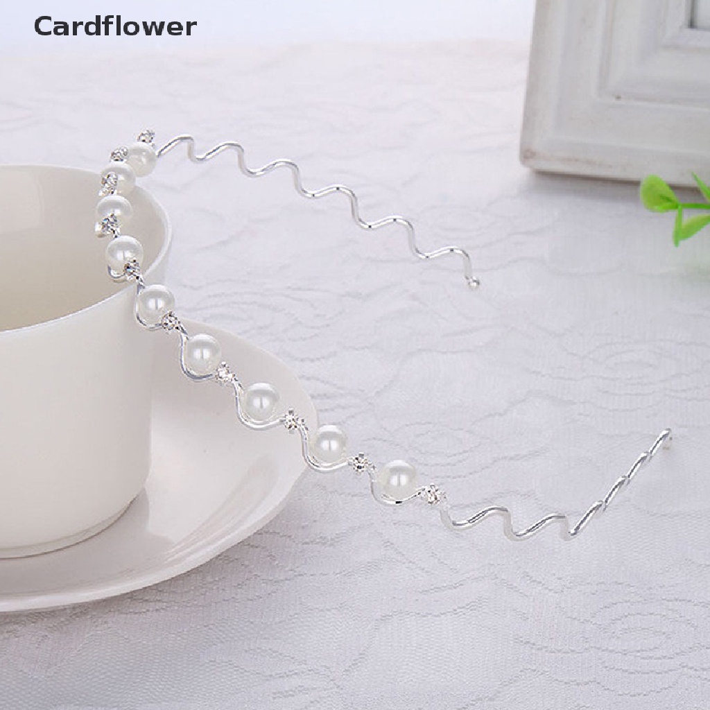 Băng Đô Cài Tóc Bằng Kim Loại Màu Vàng Kim &lt; Cardflower &gt; Cho Nữ